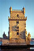 Lisbona. La torre di Belem (Torre di St Maria). 